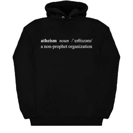 Atheism Dictionary Definition Non-Prophet Organization Funny Shirt tiny thumbnail