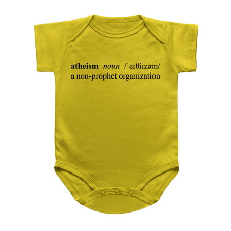 Atheism Dictionary Definition Non-Prophet Organization Funny Shirt LIGHT PRINT tiny thumbnail