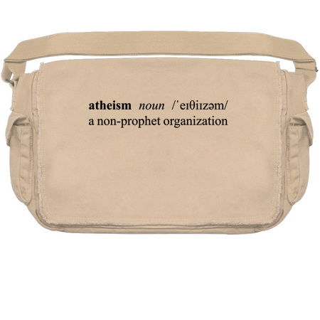 Atheism Dictionary Definition Non-Prophet Organization Funny Shirt LIGHT PRINT tiny thumbnail