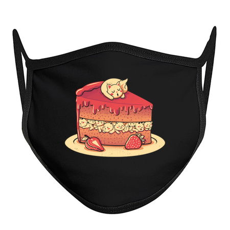 Strawberry Kitten Cat Cake by Tobe Fonseca tiny thumbnail