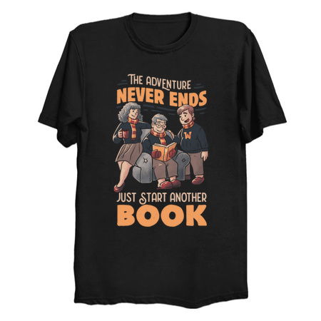 The Adventure Never Ends Just Start Another Book by Tobe Fonseca tiny thumbnail