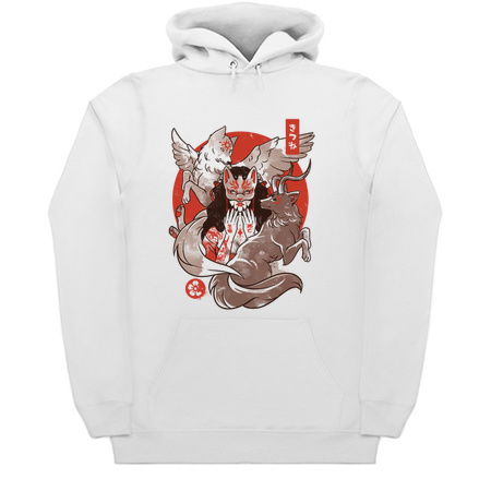 The Fox Yokai - Otaku Japan Animal Art Gift tiny thumbnail