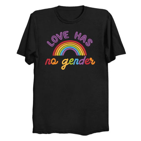 Love Has No Gender Rainbow by Tobe Fonseca tiny thumbnail