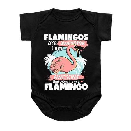 Flamingos Are Awesome I am Awesome Therefore I am a Flamingo tiny thumbnail