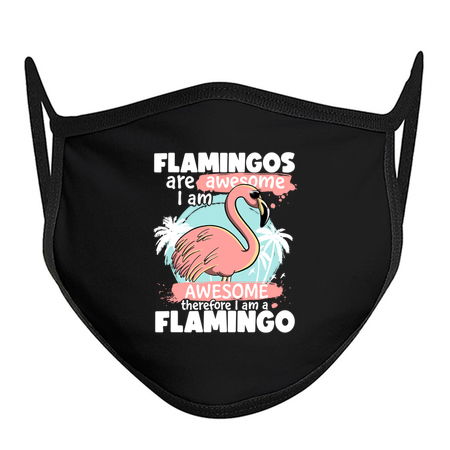 Flamingos Are Awesome I am Awesome Therefore I am a Flamingo tiny thumbnail