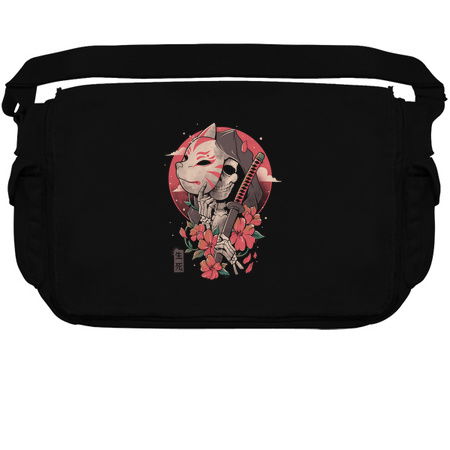 Death Messenger - Skull Anime Flowers Gift tiny thumbnail