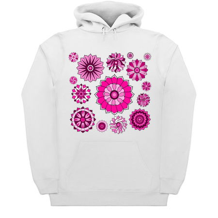 Pink Psychedelic Floral Power Pattern tiny thumbnail