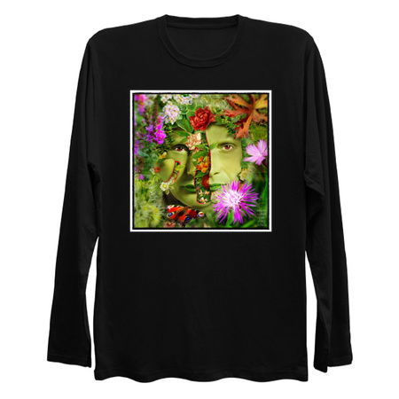 Surreal Garden Peeled Hannibal Portrait Floral Collage tiny thumbnail