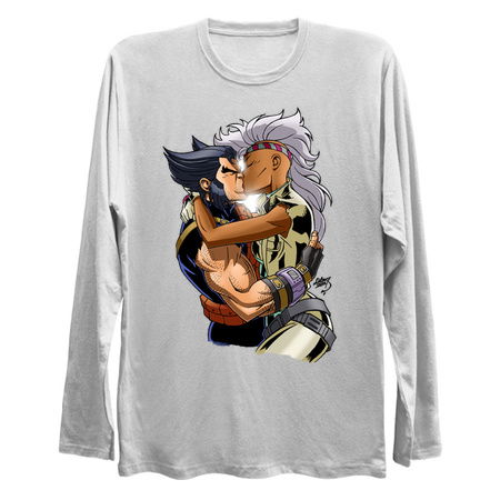 One Man's Worth Wolverine Storm Kissing tiny thumbnail