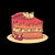 Strawberry Dog Puppy Cake by Tobe Fonseca tiny thumbnail