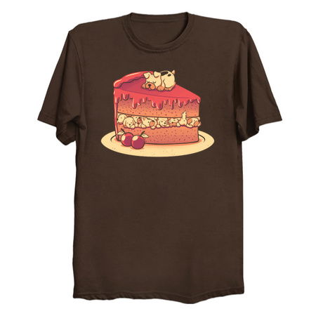 Strawberry Dog Puppy Cake by Tobe Fonseca tiny thumbnail