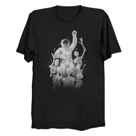 Astronaut Skeleton Scaping Hell by Tobe Fonseca tiny thumbnail