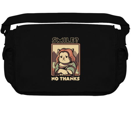 Smile No Thanks Monalisa Cat by Tobe Fonseca tiny thumbnail