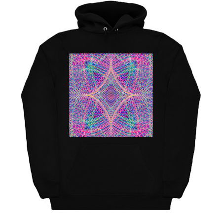 Psychedelic Pastel Fractal All Over Pattern tiny thumbnail