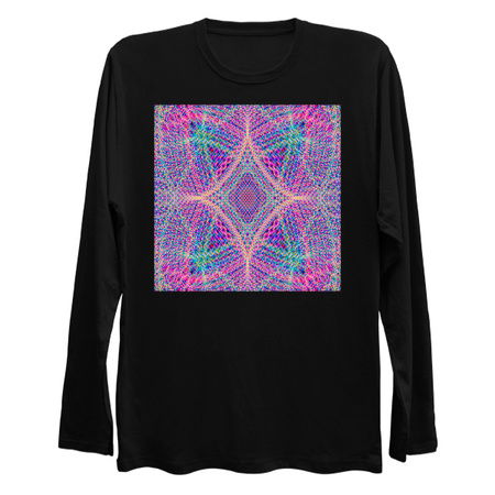 Psychedelic Pastel Fractal All Over Pattern tiny thumbnail