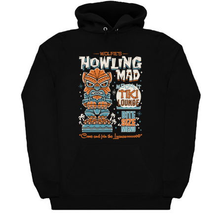 Wolf Man Creepy Cute Tiki Lounge - Hawaii Vacation Surf Monster tiny thumbnail