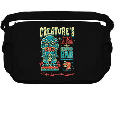 Black Lagoon Creepy Cute Creature Tiki Lounge - Hawaii Vacation Surf Monster tiny thumbnail