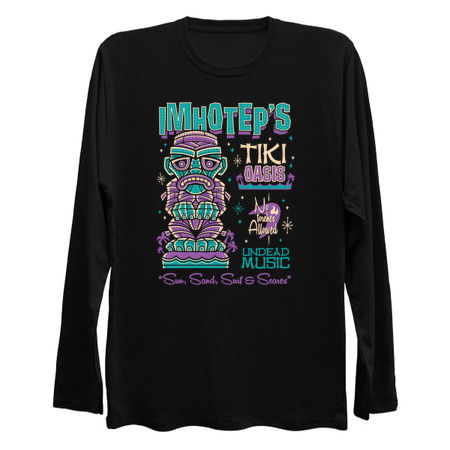 The Mummy Creepy Cute Tiki Lounge - Hawaii Vacation Surf Monster tiny thumbnail