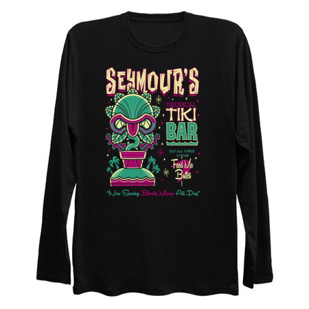 Seymour's Creepy Cute Tropical Tiki Lounge - Hawaii Vacation Surf Monster tiny thumbnail