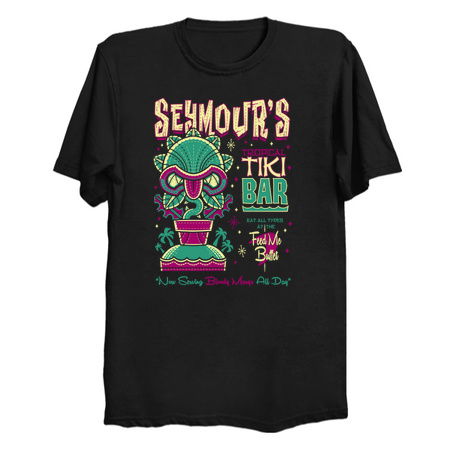 Seymour's Creepy Cute Tropical Tiki Lounge - Hawaii Vacation Surf Monster tiny thumbnail