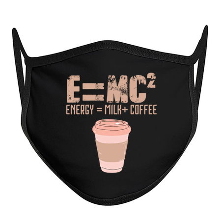 E=MC2 Funny Science Coffee Energy Milk Coffee tiny thumbnail