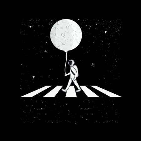 Walking with the Moon - NeatoShop