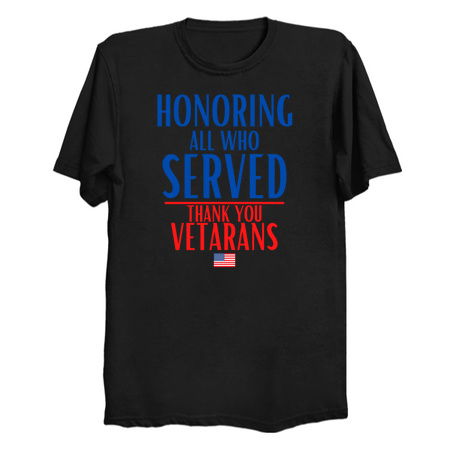 Honoring All Who Served Thank You Veterans Day tiny thumbnail