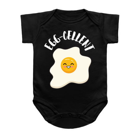 Kawaii Fried Egg Cute Funny EGG-cellent Pun tiny thumbnail