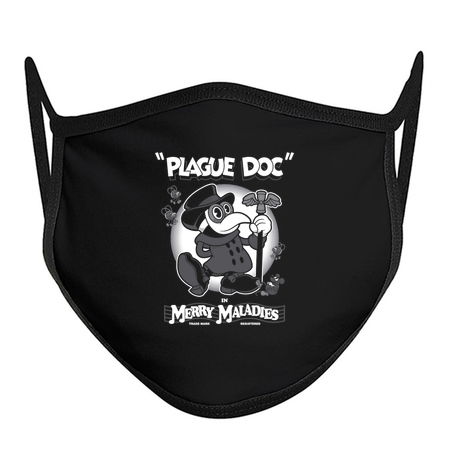 Merry Maladies - Vintage Cartoon Plague Doctor - Rubber Hose tiny thumbnail