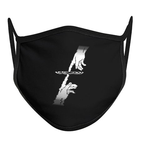 Touch of God Minimalist Touching Water by Tobe Fonseca tiny thumbnail