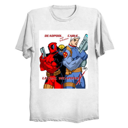 Deadpool, Cable, and Wolverine in Lethal Weapons X tiny thumbnail