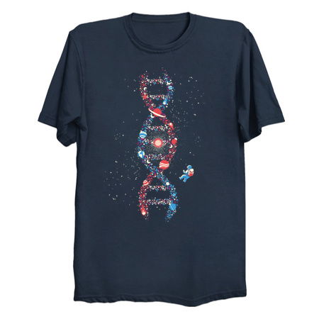 DNA Astronaut Galaxy We Are Stardust by Tobe Fonseca tiny thumbnail