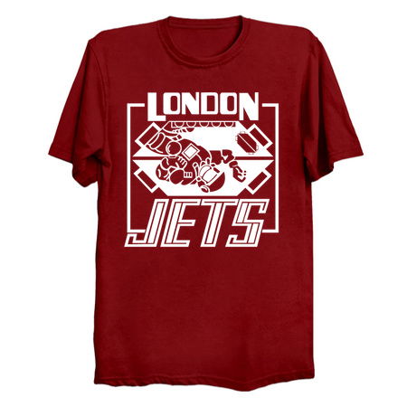 Dave Lister London Jets T-Shirt - TeeHex