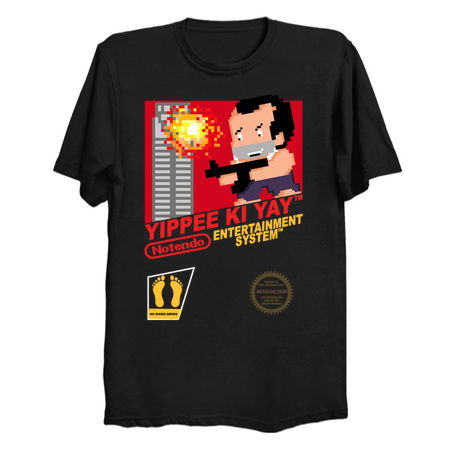 Retro Video Games Cover Art Yippee Ki Yay tiny thumbnail