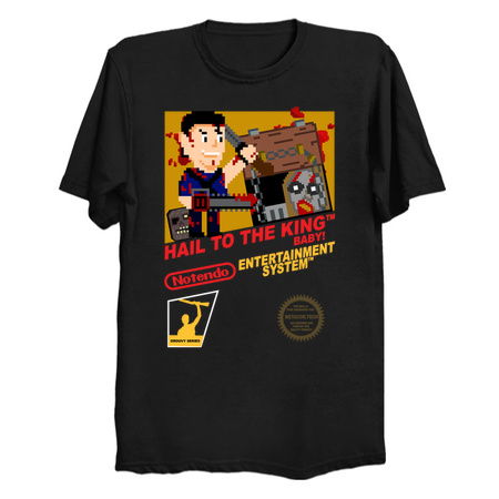 Retro Video Games Cover Art Hail to the King Baby tiny thumbnail