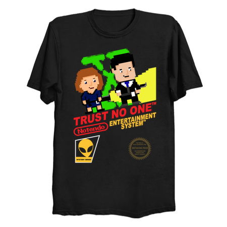 Retro Video Games Cover Art Trust no One tiny thumbnail