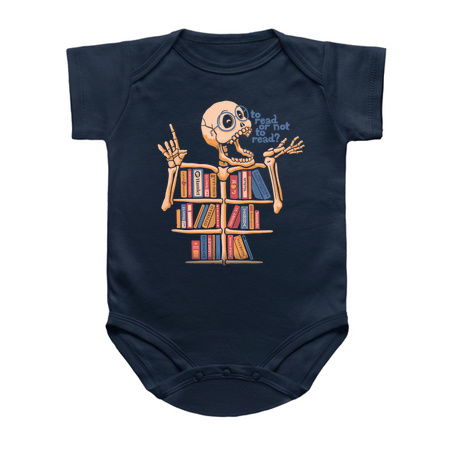 Skeleton Shelf Book Lover by Tobe Fonseca tiny thumbnail