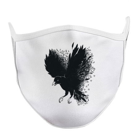 Melting Crow Musical Notes by Tobe Fonseca tiny thumbnail