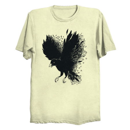 Melting Crow Musical Notes by Tobe Fonseca tiny thumbnail