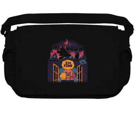 Lockdown Dog I'm Fine Home office by Tobe Fonseca tiny thumbnail