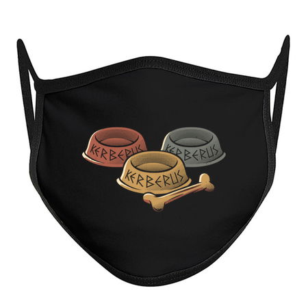 Cerberus x 3 Dog Food Bowl by Tobe Fonseca tiny thumbnail