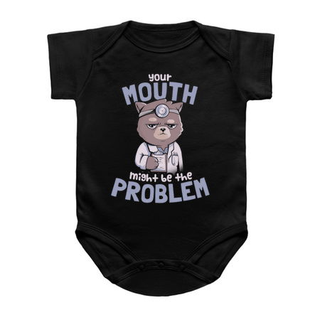 Your Mouth Might Be the Problem - Cute Cute Cat Gift tiny thumbnail
