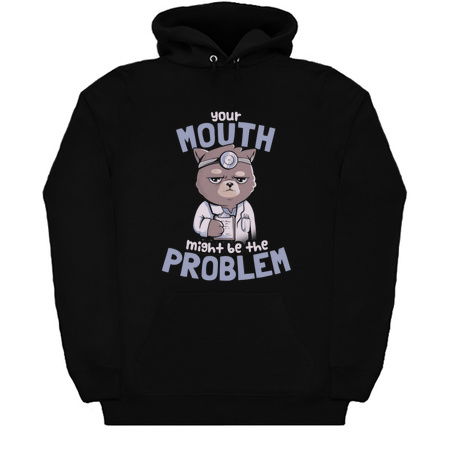 Your Mouth Might Be the Problem - Cute Cute Cat Gift tiny thumbnail