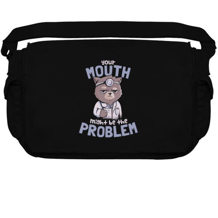 Your Mouth Might Be the Problem - Cute Cute Cat Gift tiny thumbnail