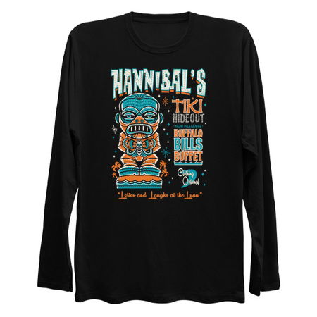 Hannibal's Creepy Cute Tiki Lounge - Hawaii Vacation Surf Monster tiny thumbnail