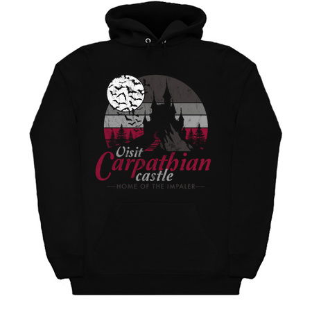 Visit Carpathian Castle - Vintage Distressed Vampire tiny thumbnail