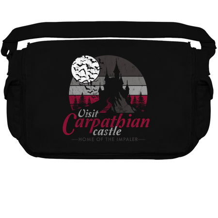 Visit Carpathian Castle - Vintage Distressed Vampire tiny thumbnail