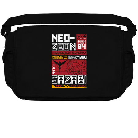 Neo Zeon - Mobile Suit Sazabi - Vintage Distressed Retro Mecha Anime tiny thumbnail