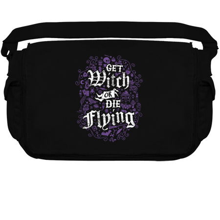 Get Witch or Die Flying - Goth - Occult Witch Symbols tiny thumbnail