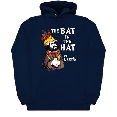 The Bat in the Hat Laszlo - Gothic Funny Cartoon Vampire tiny thumbnail